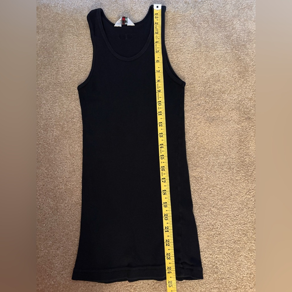 Hard Tail Black Ribbed Tank Top - Picture 5 of 7